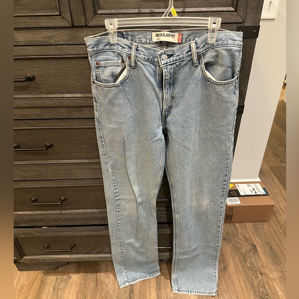 Men’s Levi’s 505 Regular Fit 34 X 36 Jeans